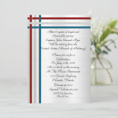 Parti patriotique de retraite militaire Invitation (Debout devant)