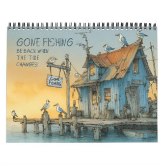 Parti Pêcher - Calendrier Amusant de Pêche en Mer