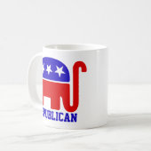 Parti républicain Pinocchio Mug (Devant gauche)