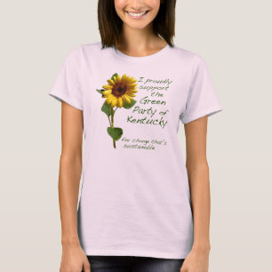 Parti Vert de T-shirt du Kentucky