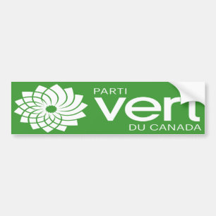 Parti Vert du Canada Logo Bumpersticker
