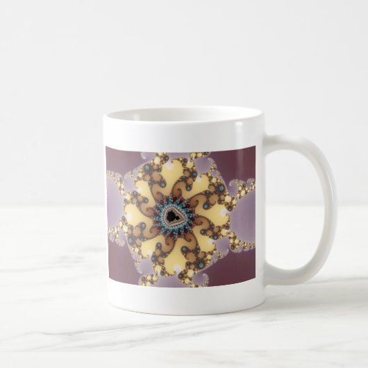 Particule atomique - Mug fractale (Droite)