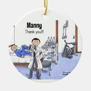Particulier - Fysiotherapeut - Manny Keramisch Ornament