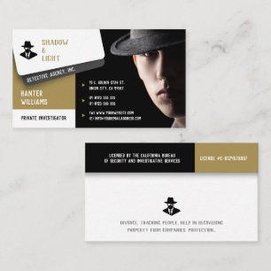 Particuliere onderzoeken   Rechercheur Professiona Visitekaartje