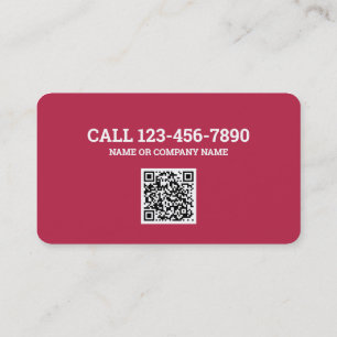 Particuliere onderzoekers rechercheur QR Code Visitekaartje