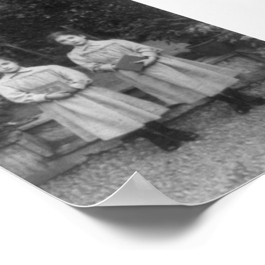 Particuliere school in Istanbul, Turkije Poster (Hoek)