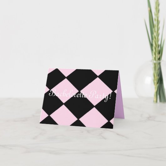 Partie de Bachelorette ! Invitations (Devant)