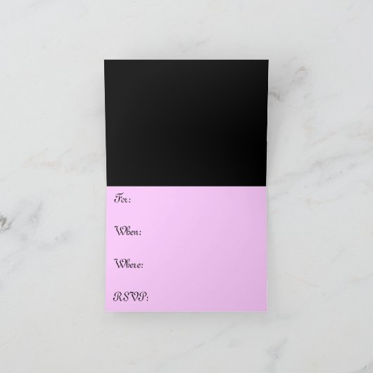 Partie de Bachelorette ! Invitations (Intérieur)