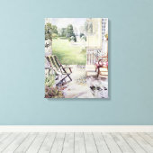 Partie de Campagne 1988 Canvas Afdruk (Insitu (Houten vloer))