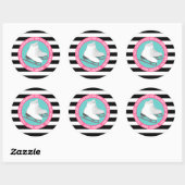 Partie de patinage sur glace Traiter Stickers Stic (Feuille)