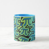 Partie de pi - symboles de pi - tasse orientée de (Centre)