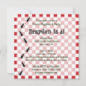 Partie de pique-nique : Invitation (Dos)