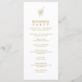 Partie de programme plat minimaliste classique (Dos)