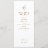 Partie de programme plat minimaliste classique (Devant)