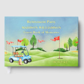 Partie de retraite Golf Thème Real Gold Foil (Recto)