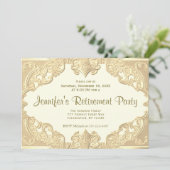 Partie de retraite | Modern Elegance Invitation (Debout devant)