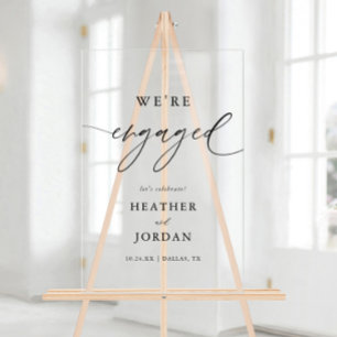 Partie d'engagement en calligraphie moderne engagé