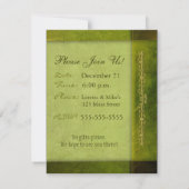 Partie d'engagement ou invitations (Dos)