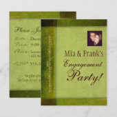 Partie d'engagement ou invitations (Devant / Derrière)