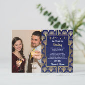 Partie des années 1920 d'art déco de carte de (Debout devant)