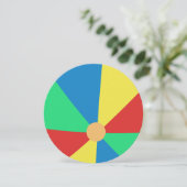 Partie du pool | Invitation à la balle de plage (Debout devant)