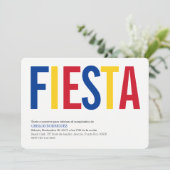 Partie : Invitations : La Colombie : Drapeau (Debout devant)