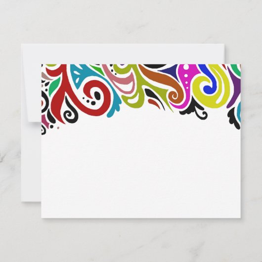 Partie ~ Invitations / RSVP (Dos)