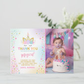 Partie magique de licorne de carte de (Debout devant)