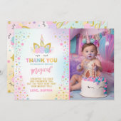 Partie magique de licorne de carte de (Devant / Derrière)