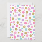 Partie magique de licorne de carte de (Dos)