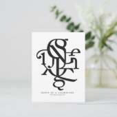 Parties d'une carte postale de caractère (Debout devant)