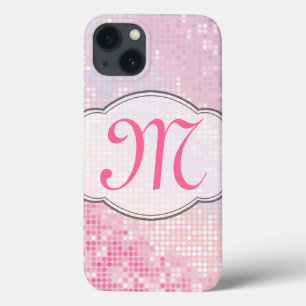 Parties scintillant à bille Girl rose Glitz Coque
