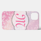 Parties scintillant à bille Girl rose Glitz Coque (Verso (horizontal))