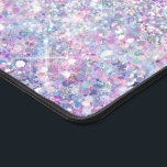 parties scintillant à coller violet simulée<br><div class="desc">tapis de bureau faux parties scintillant</div>