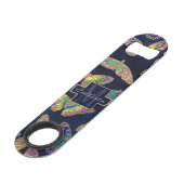 Parties scintillant à papillons d'or Marine Aquare (Devant angulaire)