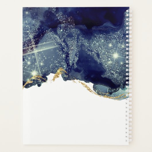 Parties scintillant Abstraite en encre d'alcool Si (Dos)