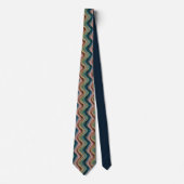 Parties scintillant Agate rose Cravate Turquoise (Devant)