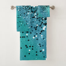 Parties scintillant Aqua Blue OCEAN #1 #shiny