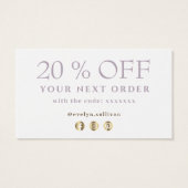 Parties scintillant aquarelle formes merci carte d (Dos)