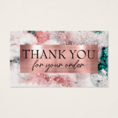 Parties scintillant aquarelle rose feuille d'or ca (Devant)