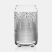 Parties scintillant argent gouttes Metallic 21e an (Gauche)