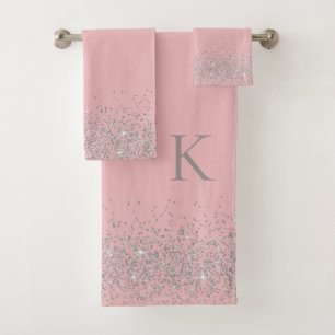 Parties scintillant argent Whimsical sur Monogramm