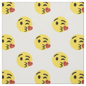 parties scintillant baiser tissu émoji (Échantillon)