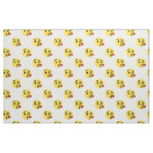 parties scintillant baiser tissu émoji (Fat Quarter)