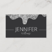 Parties scintillant Beauty Maquillage noir Carte d (Devant)