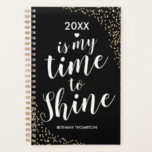Parties scintillant Black Gold personnalisée 2026