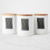 Parties scintillant bleue Black Gold Étiquette de  (Bouteilles)