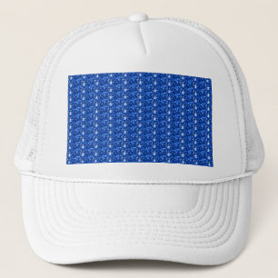 Parties scintillant bleue casquette