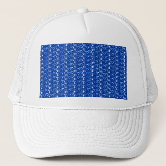 Parties scintillant bleue casquette (Devant)