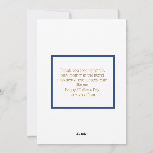 Parties scintillant Bleue simple et élégante Carte (Dos)